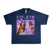 Navy lil kim Urban Heavy Tee - tuanDangUi