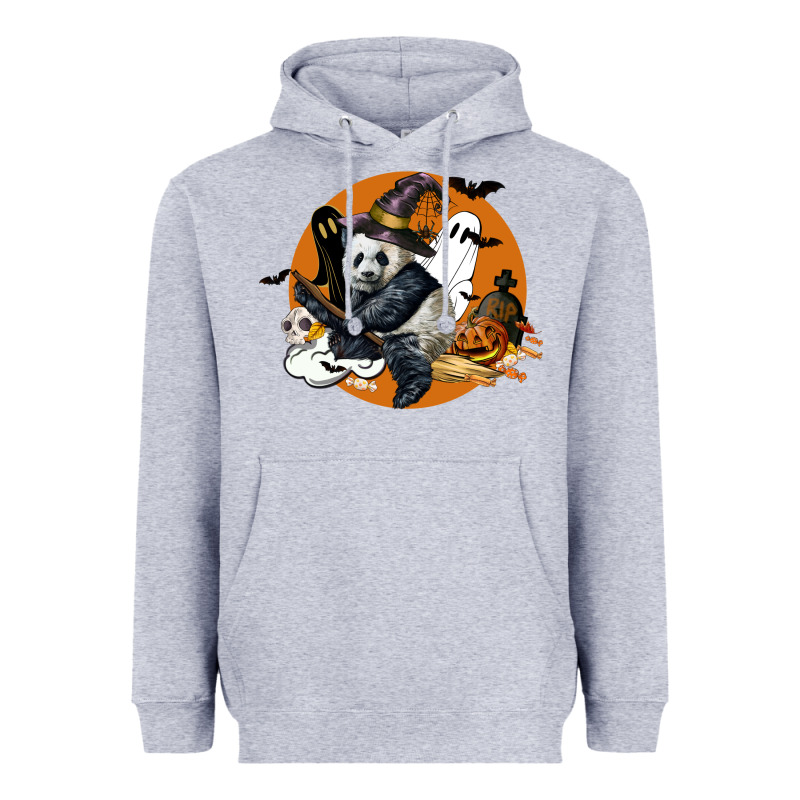 Panda Hallowen Heavyweight Hoodie by LillyAllenDesigns | Teevron
