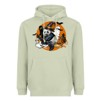 Matcha panda hallowen Heavyweight Hoodie - LillyAllenDesigns