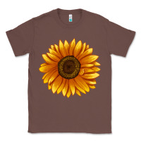 Chestnut Soraya Sunflower Classic Tee - LillyAllenDesigns