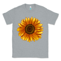 Heather Grey Soraya Sunflower Classic Tee - LillyAllenDesigns
