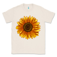 Natural Soraya Sunflower Classic Tee - LillyAllenDesigns