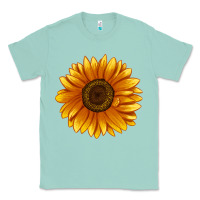 Seafoam Soraya Sunflower Classic Tee - LillyAllenDesigns