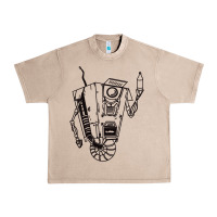 French Oak b&w claptrap   borderlands Urban Heavy Tee - tuanDangUi