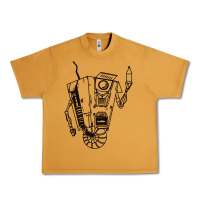 Peanut Butter b&w claptrap   borderlands Urban Heavy Tee - tuanDangUi