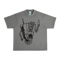 Tornado b&w claptrap   borderlands Urban Heavy Tee - tuanDangUi