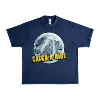 Navy catch a ride to the moon and back Urban Heavy Tee - tuanDangUi