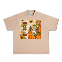 Burro Fall Hay There Pumpkin Urban Heavy Tee - texasbilliewilder