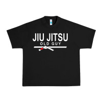 Black Jiu Jitsu Old Guy Urban Heavy Tee - tuanDangUi