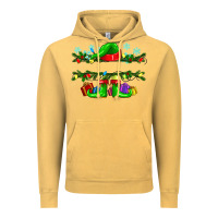 Vintage Mustard custom name christmas elf Vintage Hoodie - texasbilliewilder