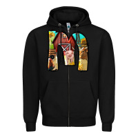 Black farm life alphabet lowercase letters m Zipper Hoodie - BundleAndBundleShop