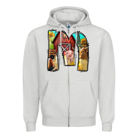 Dove Grey farm life alphabet lowercase letters m Zipper Hoodie - BundleAndBundleShop