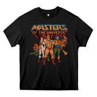 Black he man white color Heavy Core Tee - tuanDangUi