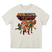 Cream he man white color Heavy Core Tee - tuanDangUi