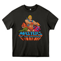 Asphalt he man white color 1 Heavy Core Tee - tuanDangUi