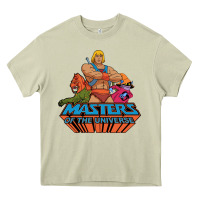 Mossy he man white color 1 Heavy Core Tee - tuanDangUi