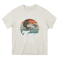 Cream jet ski driver bear funny saying water sports jet ski t shirt Heavy Core Tee - tuanDangUi