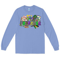 Colony Blue tax preparer mardi gras Long Sleeve Tee - CowGirlArtShop
