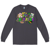 Smoke tax preparer mardi gras Long Sleeve Tee - CowGirlArtShop
