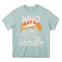 Arona Who Tooted Funny Train Lovers And Railroad Retro Vintage Heavy Core Tee - tuanDangUi