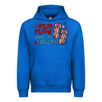 Cobalt flip flops fireworks & freedom Urban Hoodie - BarkalooDesign