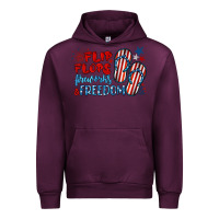 Mauve Wine flip flops fireworks & freedom Urban Hoodie - BarkalooDesign