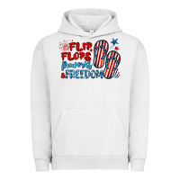 Pigment Lunar Rock flip flops fireworks & freedom Urban Hoodie - BarkalooDesign