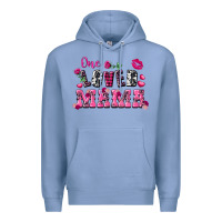 Colony Blue one loved mama valentine's day Premium Hoodie - FaDigitalArtStudio