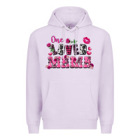 Lilac one loved mama valentine's day Premium Hoodie - FaDigitalArtStudio