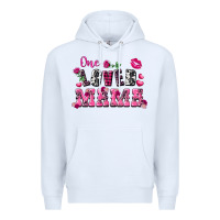 White one loved mama valentine's day Premium Hoodie - FaDigitalArtStudio