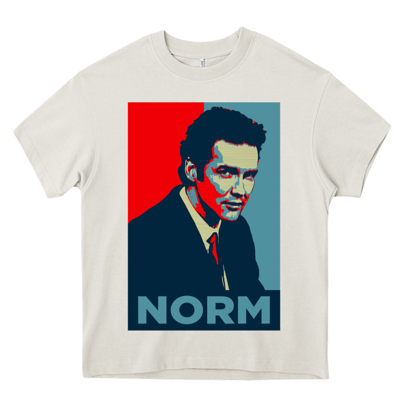 Norm Macdonald Political Poster Heavy Core Tee by tuanDangUi | Teevron