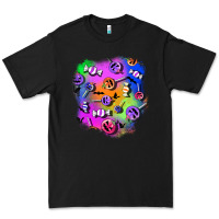 Black halloween candy patches 1 Premium Tee - BundleAndBundleShop
