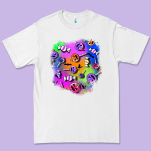 Halloween Candy Patches 1 Premium Tee Designed By Bundleandbundleshop