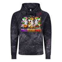 Cloud Black happy hallothanksmas unicorns Vintage Hoodie - texasbilliewilder