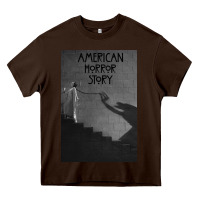 Chocolate Brown American horror story series 2011-2022 Heavy Core Tee - tuanDangUi