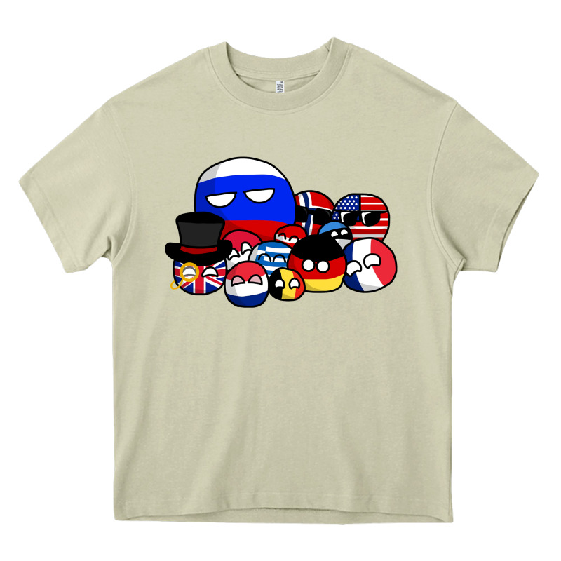 Countryballs Pullover Heavy Core Tee by tuanDangUi | Teevron