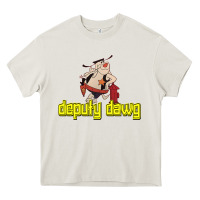 Deputy Dawg Morning Cartoons Heavy Core Tee | Teevron