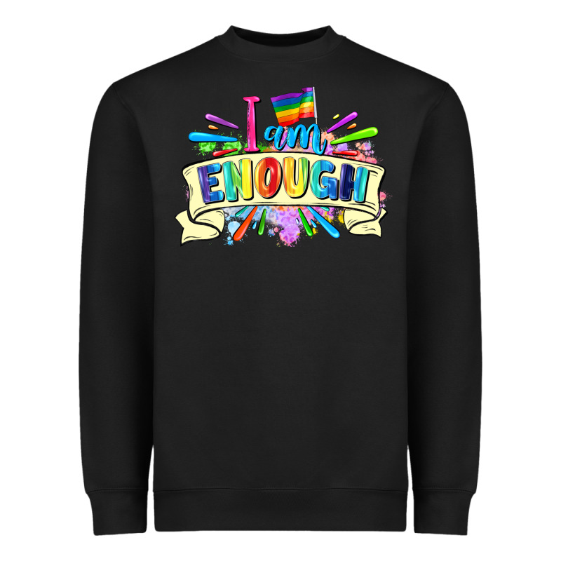 I Am Enough Heavyweight Sweatshirt by FaDigitalArtStudio | Teevron