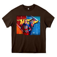 Chocolate Brown henry danger all grown up Heavy Core Tee - tuanDangUi