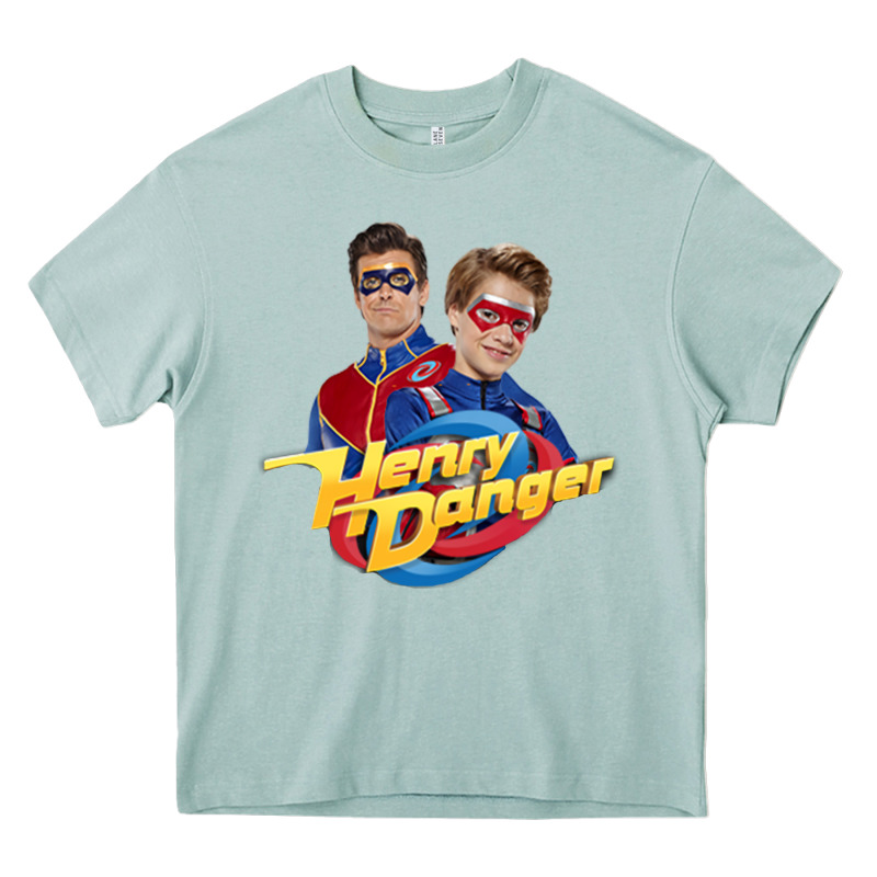 Henry Danger And Captain Man Heavy Core Tee by tuanDangUi | Teevron
