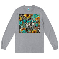 Heather Grey yet despite the look on my face you are still talk Long Sleeve Tee - CowGirlArtShop