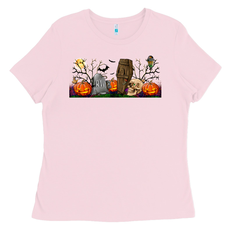 Headstone And Coffin Lebbey Glass Ladies Tee by BundleAndBundleShop | Teevron