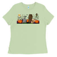 Matcha headstone and coffin lebbey glass Ladies Tee - BundleAndBundleShop