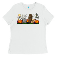 White headstone and coffin lebbey glass Ladies Tee - BundleAndBundleShop