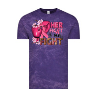 Cloud Purple her fight is our fight Vintage Tee - NancyCooperArtShop
