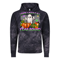 Cloud Black I ghost people all year round Vintage Hoodie - NancyCooperArtShop