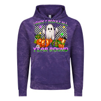Cloud Purple I ghost people all year round Vintage Hoodie - NancyCooperArtShop