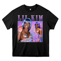 Black lil kim Heavy Core Tee - tuanDangUi