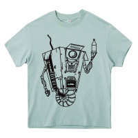 Arona b&w claptrap   borderlands Heavy Core Tee - tuanDangUi