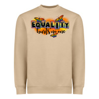 Mushroom Equality hurts no one Heavyweight Sweatshirt - FaDigitalArtStudio